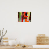 Klee - rechte Augengläser Poster (Küche)