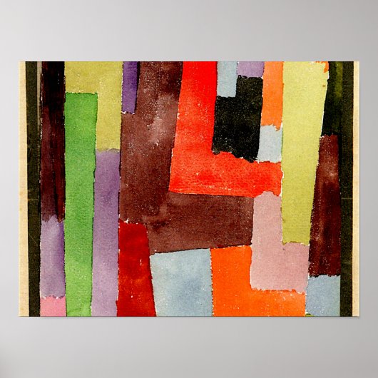 Klee - rechte Augengläser Poster (Vorne)