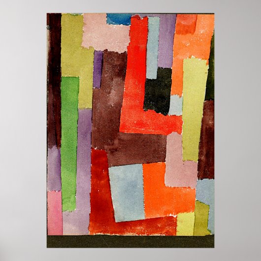 Klee - rechte Augengläser Poster (Vorne)