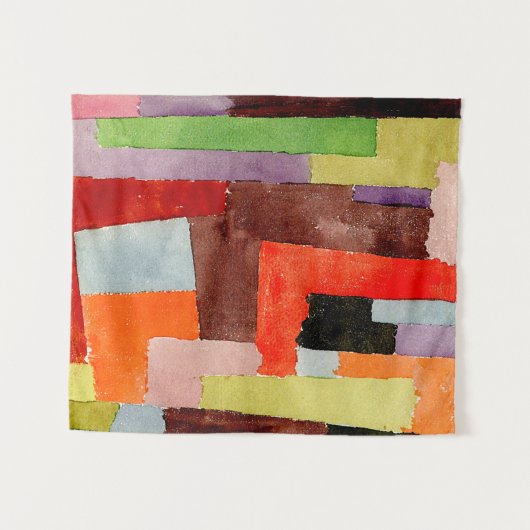 Klee - rechte Augengläser Wandteppich (Vorderseite (Horizontal))