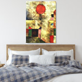 Klee - Red Balloon Leinwanddruck (Insitu (Schlafzimmer))