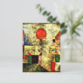 Klee - Red Balloon Postkarte (Stehend Vorderseite)