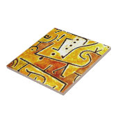 Klee - Red Waistcoat Fliese (Seite)