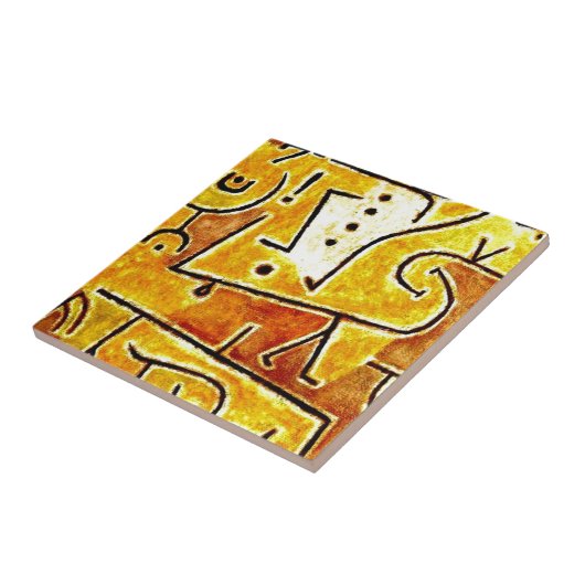 Klee - Red Waistcoat Fliese (Seite)