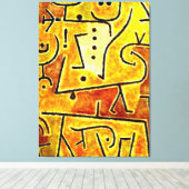 Klee - Red Waistcoat Leinwanddruck (Insitu (Holzboden))