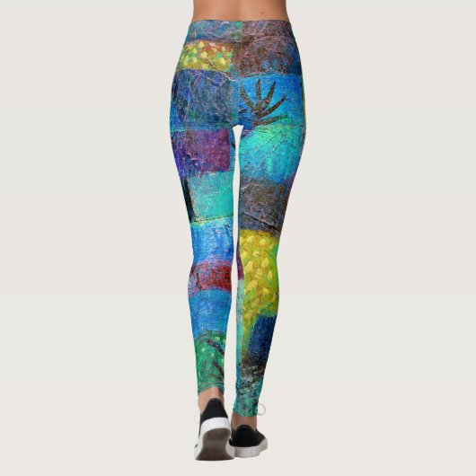 Klee - Reihegärten Leggings (Rückseite)