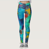 Klee - Reihegärten Leggings (Vorderseite)