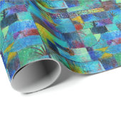 Klee - Reihengarten Geschenkpapier (Rolleneckpunkt)