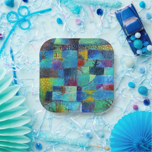 Klee - Reihengarten Pappteller (Party)