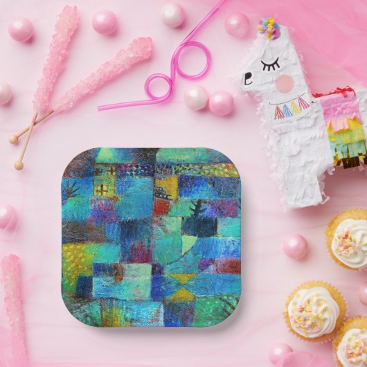 Klee - Reihengarten Pappteller (Party)