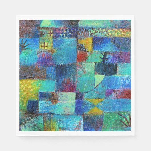 Klee - Reihengarten Serviette (Vorderseite)