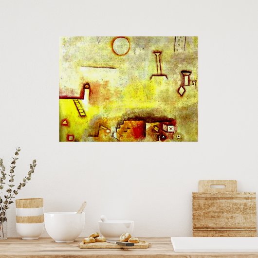 Klee - Rekonstruktion Poster (Küche)