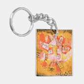 Klee - Revolvierendes Haus Schlüsselanhänger (Vorderseite links)