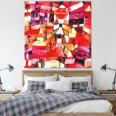 Klee - Rose Garden Leinwanddruck (Insitu (Schlafzimmer))