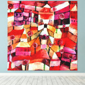 Klee - Rose Garden Leinwanddruck (Insitu (Holzboden))