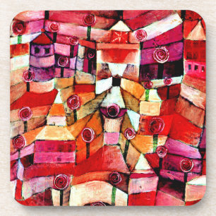 Klee - Rosengarten Getränkeuntersetzer