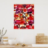 Klee - Rosengarten Poster (Küche)