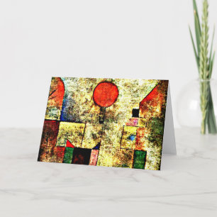 Klee - Roter Ballon Karte