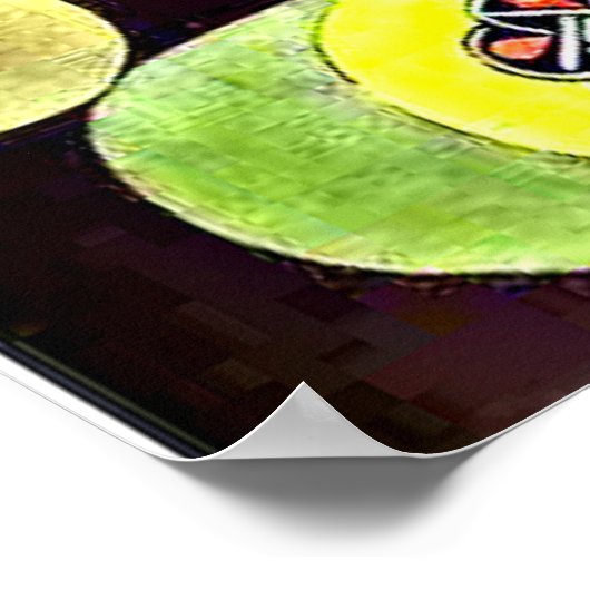 Klee - Rundfisch Poster (Ecke)