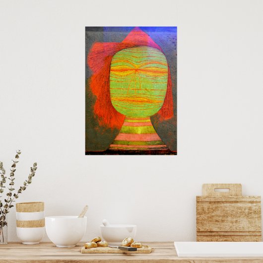 Klee - Schauspielermaske Poster (Küche)