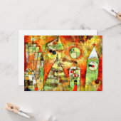 Klee - Schicksalsstunde im Vierteljahr bis Zwölf Karte (Vorderseite/Rückseite Beispiel)