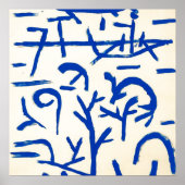 Klee - Schiffe in der Flut Poster (Vorne)