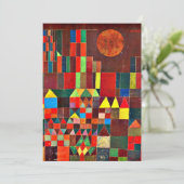 Klee - Schloss und Sonne, (Stehend Vorderseite)