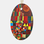 Klee - Schloss und Sonne, 1928 Keramik Ornament (Links)