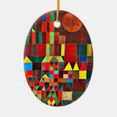 Klee - Schloss und Sonne, 1928 Keramik Ornament (Vorne)