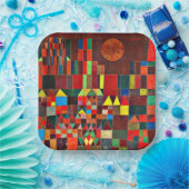 Klee - Schloss und Sonne Pappteller (Party)