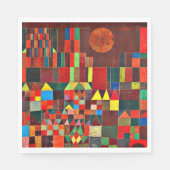 Klee - Schloss und Sonne Serviette (Vorderseite)