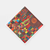 Klee - Schloss und Sonne Serviette (Ecke)