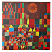 Klee - Schloss und Sun Fliese (Vorderseite)