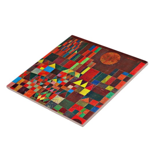 Klee - Schloss und Sun Fliese (Seite)