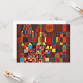 Klee - Schloss und Sun Karte (Vorderseite/Rückseite Beispiel)