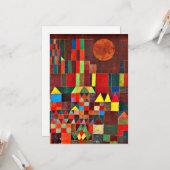 Klee - Schloss und Sun Karte (Vorderseite/Rückseite Beispiel)