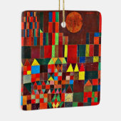 Klee - Schloss und Sun Keramikornament (Rechts)