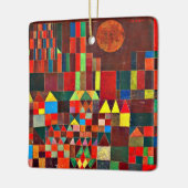 Klee - Schloss und Sun Keramikornament (Links)