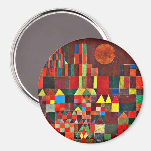 Klee - Schloss und Sun Magnet (Vorderseite/Rückseite)