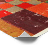 Klee - Schloss und Sun Poster (Ecke)