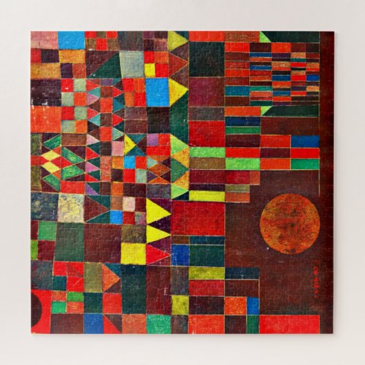 Klee - Schloss und Sun Puzzle (Horizontal)