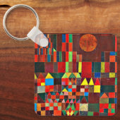 Klee - Schloss und Sun Schlüsselanhänger (Vorderseite)