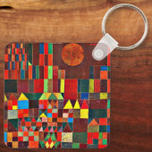 Klee - Schloss und Sun Schlüsselanhänger (Rückseite)