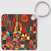 Klee - Schloss und Sun Schlüsselanhänger (Rückseite)