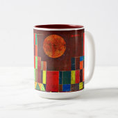Klee - Schloss und Sun Zweifarbige Tasse (VorderseiteRechts)