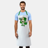 Klee Schürze (Getragen)