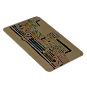 Klee - Seaside Resort South France Magnet (Rechte Seite)