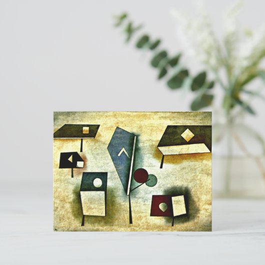 Klee - sechs Arten Postkarte (Stehend Vorderseite)