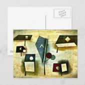 Klee - sechs Arten Postkarte (Vorne/Hinten)