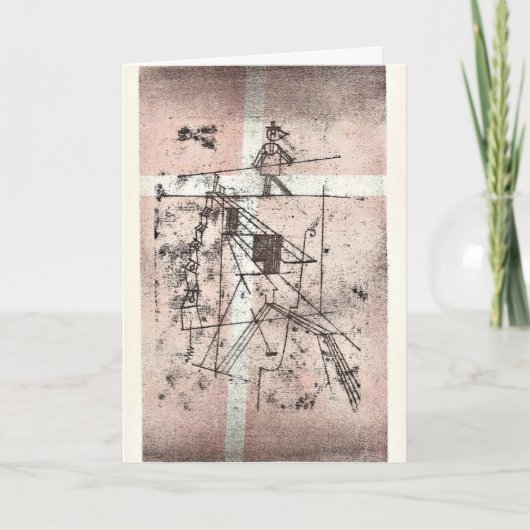 Klee - Seiltänzer Karte (Vorderseite)